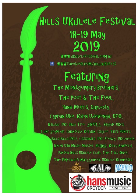 HUF 2019 All Band Poster A3